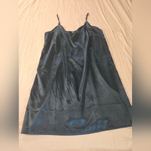 Elegant Teal Slip Dress